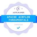 Astronomer Certification for Apache Airflow 3 Fundamentals badge